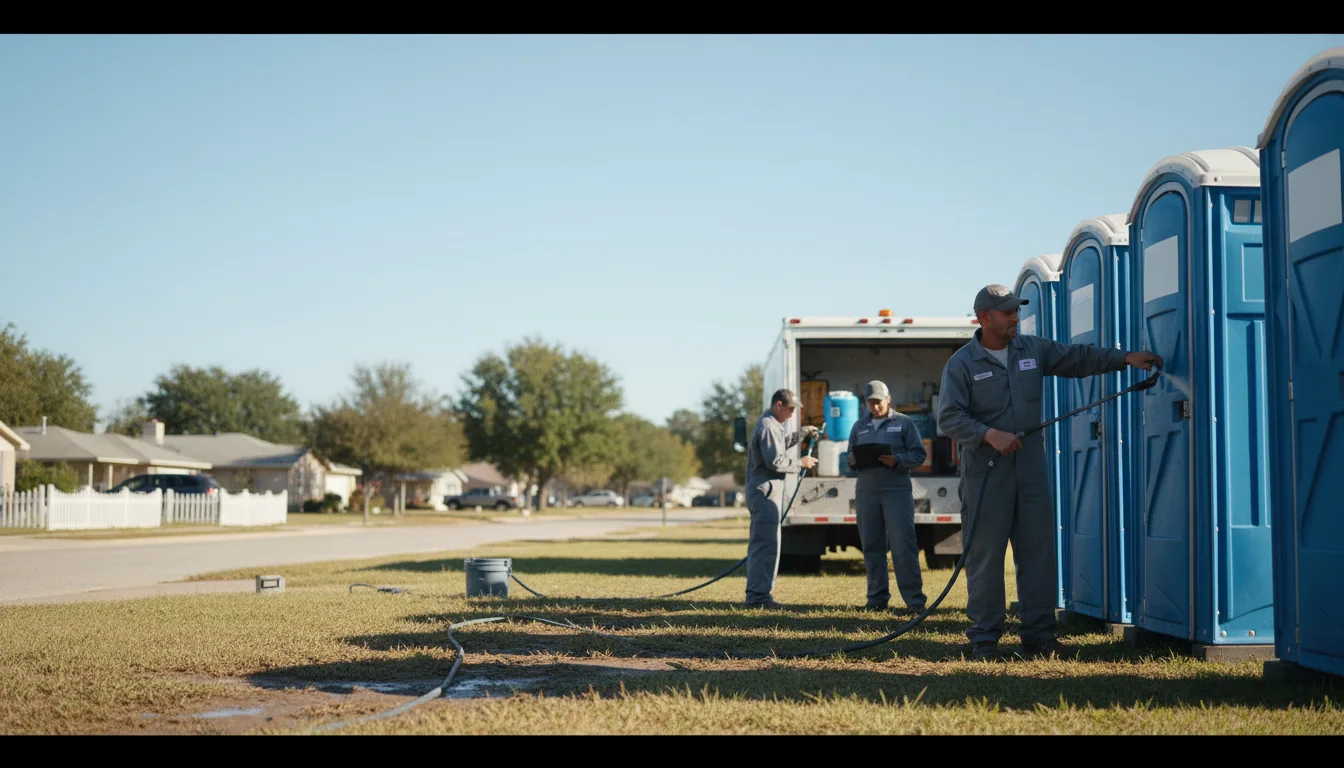 Long-Term Portable Toilet Rental in Wilburton, PA near me